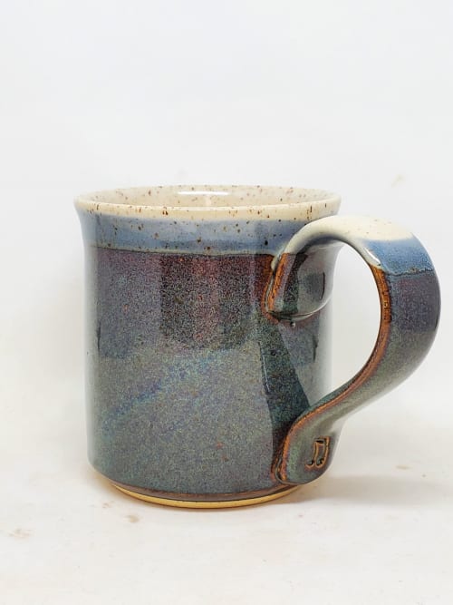 Dark blue coffee mug | Cups by Penny Lane Pottery