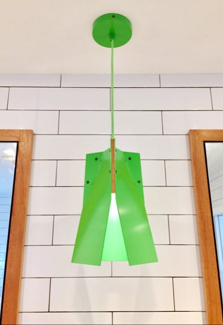 "Spring" Green Brake Light | Pendants by Perhacs Studio