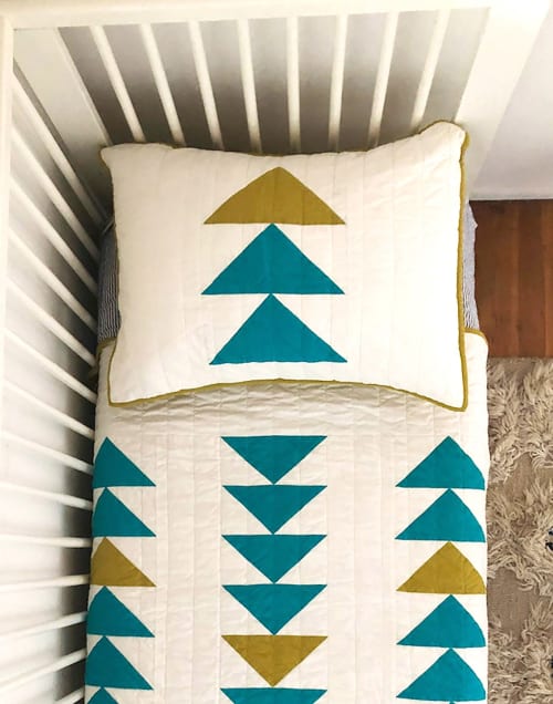 Through the Trees Sham - Ivory - 100% Organic Cotton, Bamboo | Linens & Bedding by Studio Prismatic