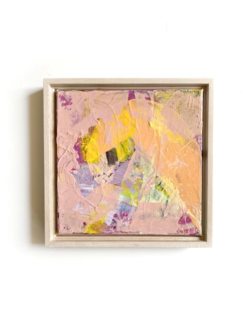 'Worth It' Framed Painting | Oil And Acrylic Painting in Paintings by Jessalin Beutler