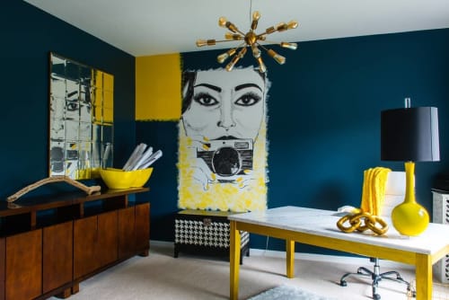 Interior design office/studio | Interior Design by Nisha Tailor Interior Design`