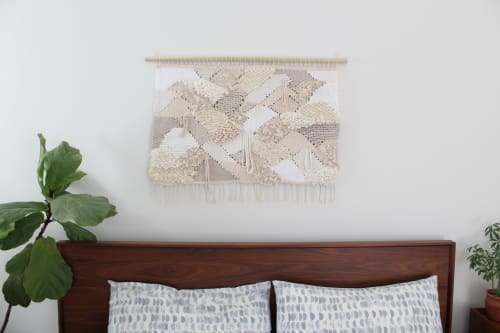 Clouds | Macrame Wall Hanging in Wall Hangings by Emily Barton Design