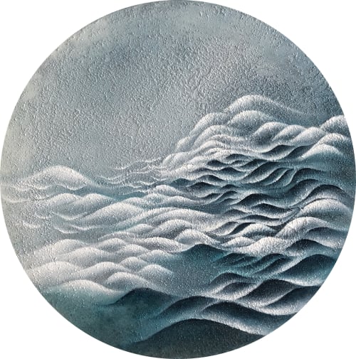 A butterfly of dream | Oil And Acrylic Painting in Paintings by Francesca Borgo