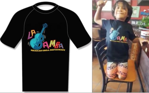 Prototype Shirt | Signage by Beenznrice Illustration and Design | la bamba mexican grill restaurant in El Mirage