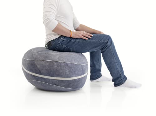 Moby Dick - Cashmere | Ottoman in Benches & Ottomans by KATSU | Katsu Studio in Saint Petersburg