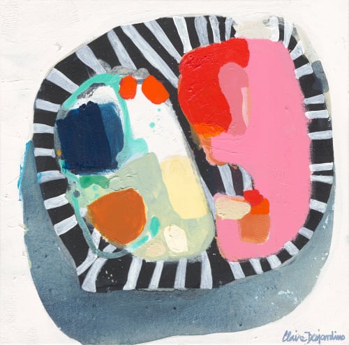 Talk a Lot More | Paintings by Claire Desjardins