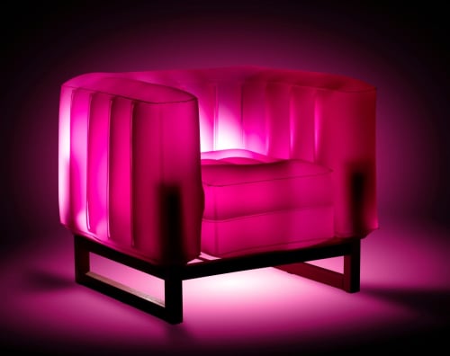 Yomi Armchair With Lighting Eko | Chairs by MOJOW DESIGN