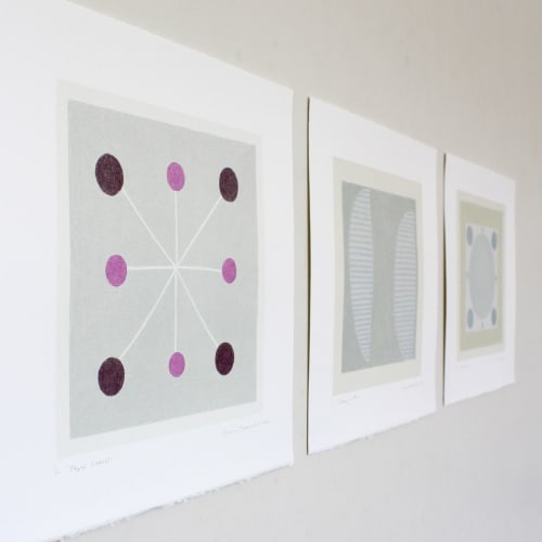 Set of three handmade prints | Paintings by Emma Lawrenson
