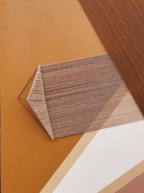 Paint and Fiber Art Installation | Mixed Media by Tiffany Lusteg | BRICK in San Diego