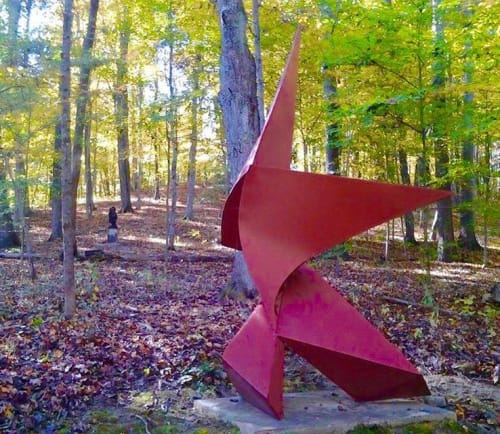 Stealth | Public Sculptures by Clifton Cox | Sculpture Trails Outdoor Museum in Solsberry