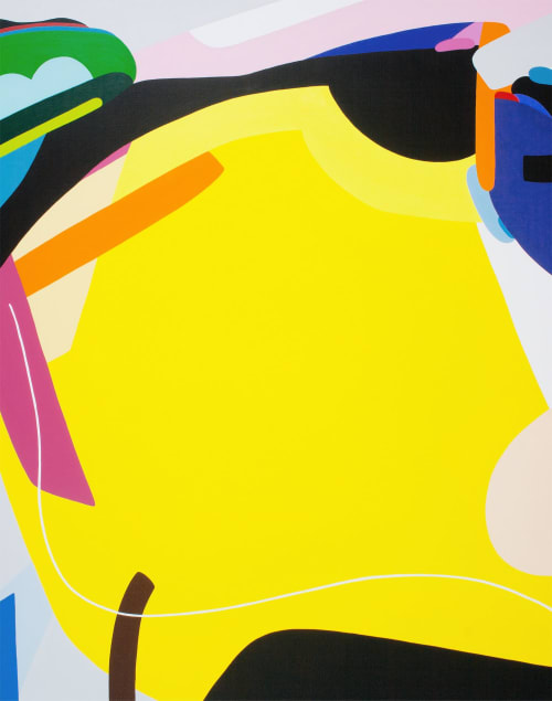 Early time | Oil And Acrylic Painting in Paintings by Kotaro Machiyama | Elle B. Zhou at Beverly Center in Los Angeles