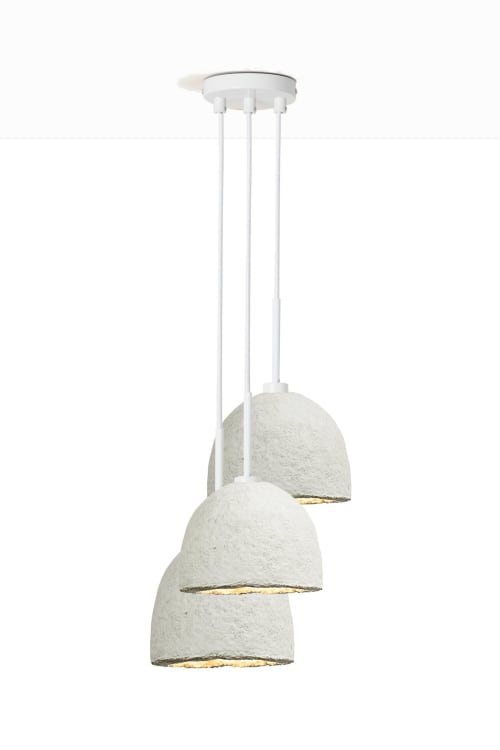 MushLume Stagger Chandelier - 3 Shades | Pendants by Danielle Trofe Design