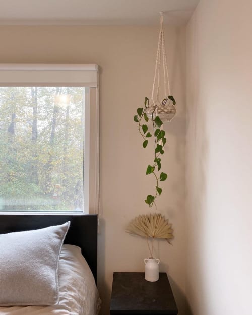 Macrame Plant Hanger | Macrame Wall Hanging by Hitch + Tie