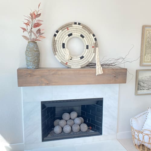 Simplicity Intention Wheel | Macrame Wall Hanging in Wall Hangings by Ooh La Lūm