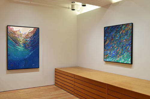 Gabriel Fine Arts, London. 'Underwater Worlds' Group Exhibition. 5 International Artists. | Paintings by Margaret Juul | London in London