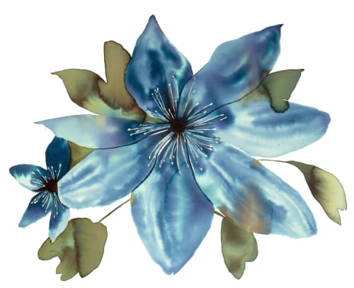 Anemone No. 7 : Original Watercolor Painting | Paintings by Elizabeth Becker