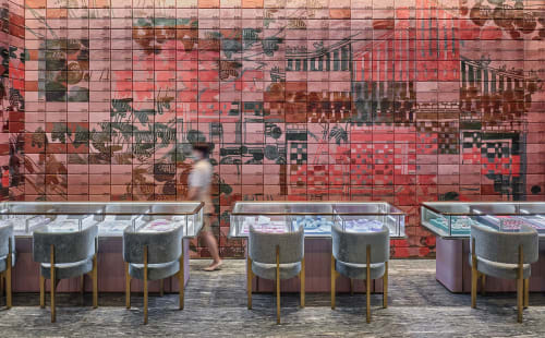 CHOW TAI FOOK WUCAI CITY SHOP | Interior Design by ONE PLUS PARTNERSHIP LIMITED | Beijing in Beijing