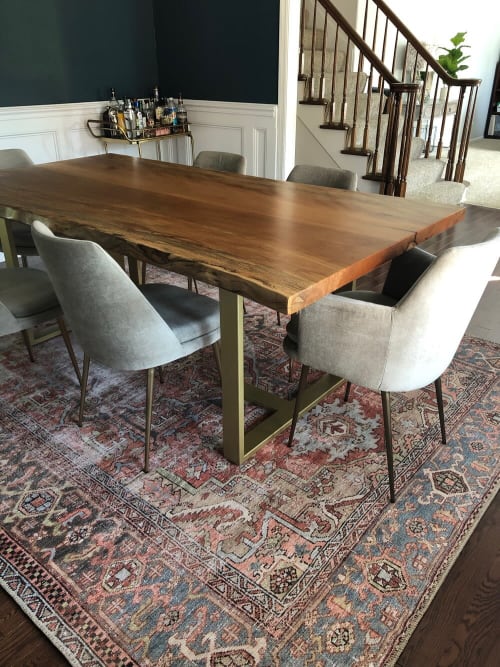 Custom Live Edge Table (11) | Dining Table in Tables by Carlberg Design