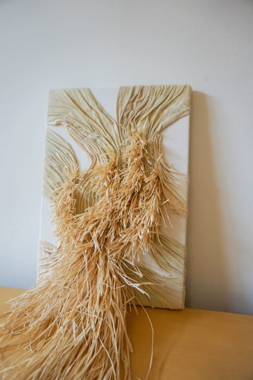 Corrientes I | Embroidery in Wall Hangings by Mariana Baertl