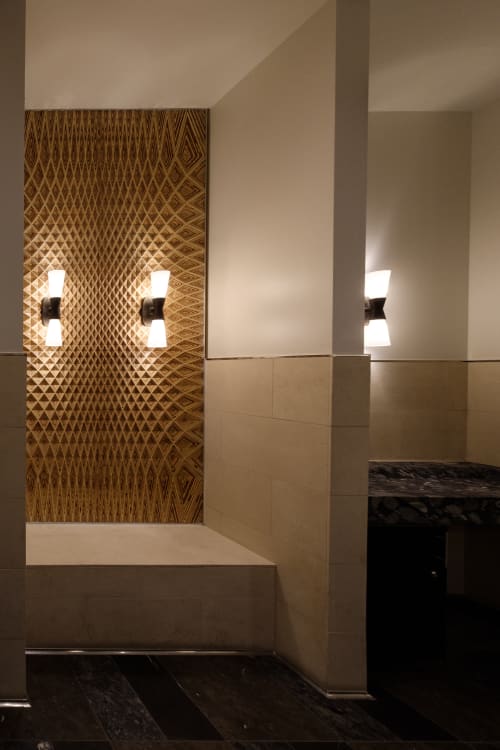 Compression | Wall Treatments by Triarchic Theory_ Art, Design, Fabrication | Westfield Century City in Los Angeles