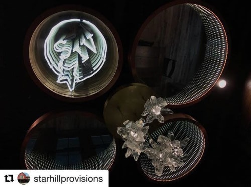 Makers Dream | Chandeliers by Hyland Glass | Maker's Mark Distillery in Loretto