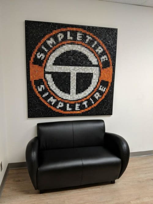 SimpleTire custom logo | Wall Hangings by Erik Jensen Art