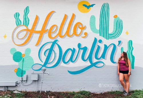 Hello Darlin' | Murals by Tara Johnston