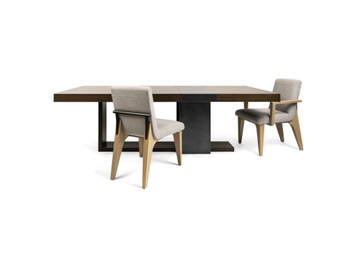 Strap Extension Dining Table | Tables by LUMA Design Workshop | Trammell-Gagne in Seattle