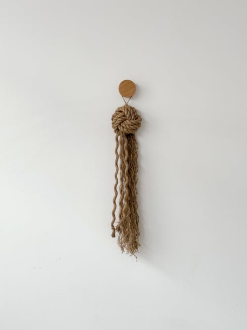 KNOT 006 | Rope Sculpture Wall Hanging | Wall Hangings by Ana Salazar Atelier