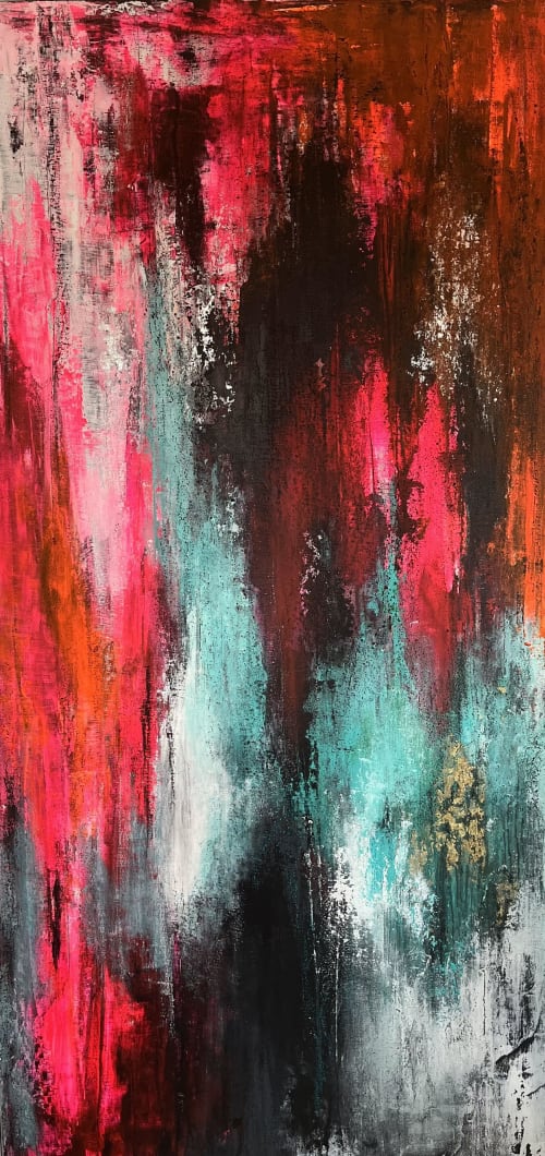 Perseverance | Oil And Acrylic Painting in Paintings by Julija Saler