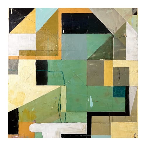 'Pathmaker, There is No Path' | Mixed Media in Paintings by Jason Zahn