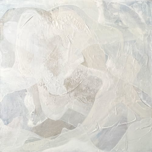 I Can't Hear You | Oil And Acrylic Painting in Paintings by Joanna Cutri