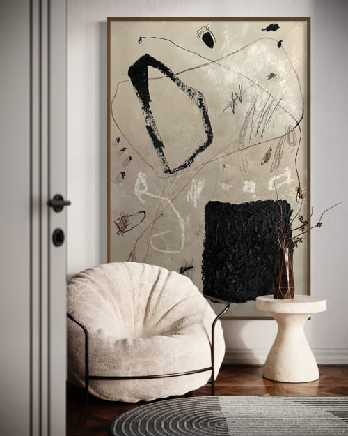 “Flight” abstract 72” x48” | Paintings by Monica Ord