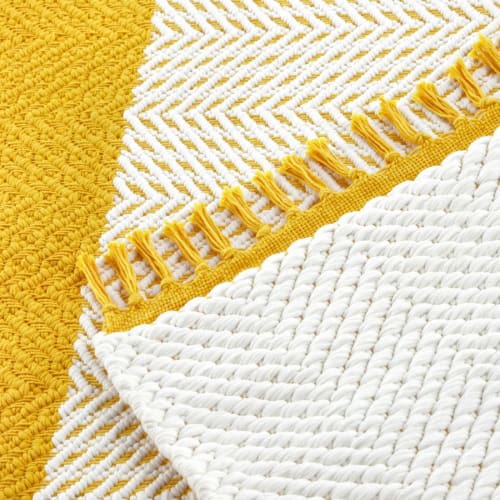 Sunny Day Handwoven Rug | Area Rug in Rugs by Weaver