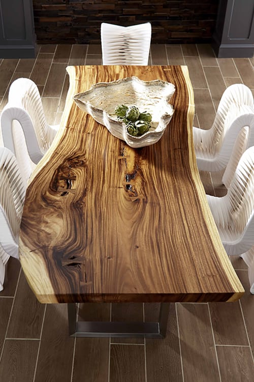 Arca dining table Suar wood | Tables by Gusto Design Collection | Private Residence - 12471 SW 130th St, Miami in Miami