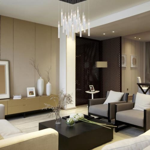 20 Hand-Blown Glass Pendants Glass Prism Shape Chandelier | Pendants by Galilee Lighting