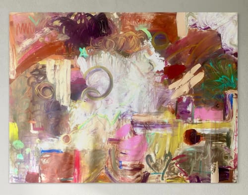 Awakening | Oil And Acrylic Painting in Paintings by Gaby Castro Joffroy