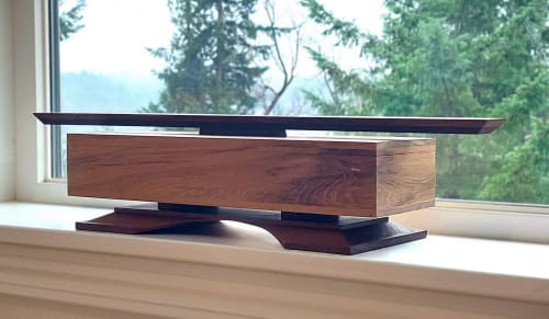 Decorative Japanese style hickory box | Decorative Objects by SjK Design Studios