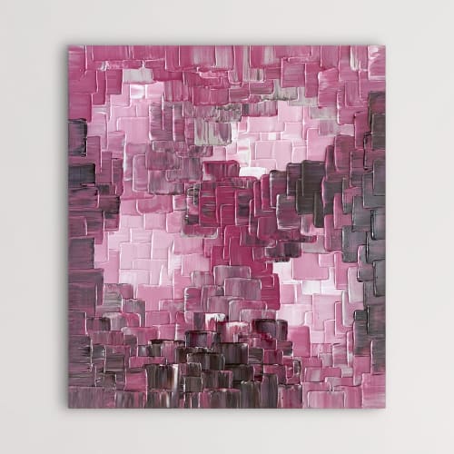 Sakura (SOLD) | Oil And Acrylic Painting in Paintings by Alessia Lu