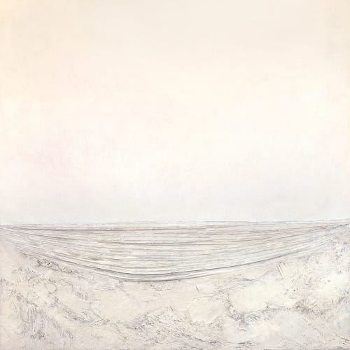 "Laamu's Early Light" - Mixed Media Ocean Art - Commission | Paintings by Kelly Hanna Studio