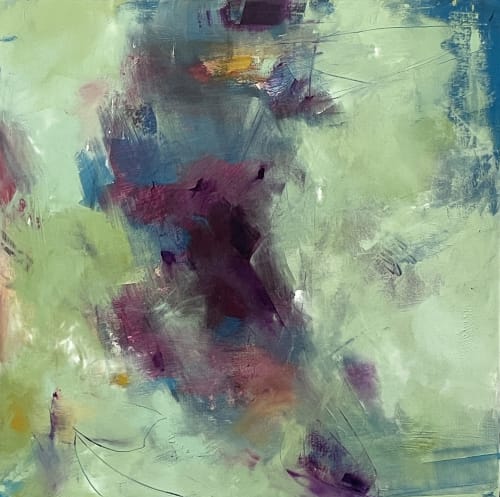 Printemps I | Mixed Media in Paintings by AnnMarie LeBlanc