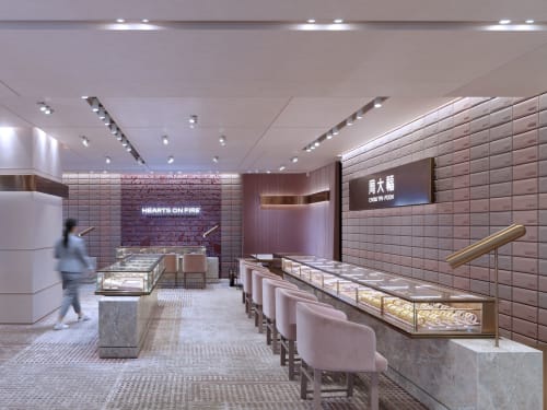 CTF HONG KONG FESTIVAL WALK SHOP | Interior Design by ONE PLUS PARTNERSHIP LIMITED