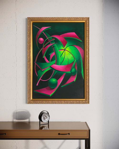 Mikro Peponi (Little Melon) | Oil And Acrylic Painting in Paintings by TjapkesArt