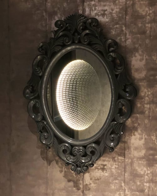 Infinity Mirror, | Art & Wall Decor by MunnWorks