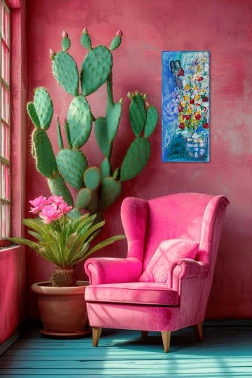 El deseo (2025) | Oil And Acrylic Painting in Paintings by Elena Parau