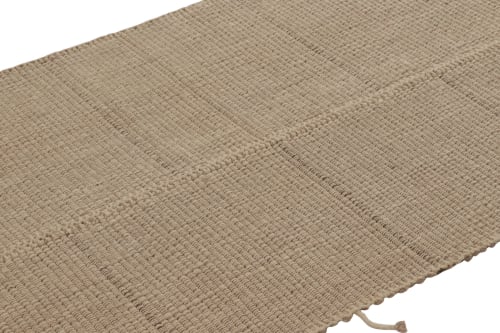 Rug & Kilim's Accent Kilim with Textural Beige and Faded | Area Rug in Rugs by Rug and Kilim