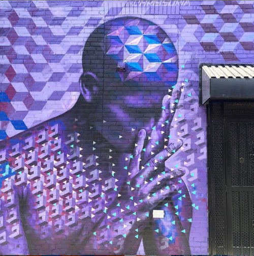 BK Replicant | Street Murals by Chris Soria