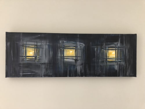 Windows | Oil And Acrylic Painting in Paintings by KARDIMAGO