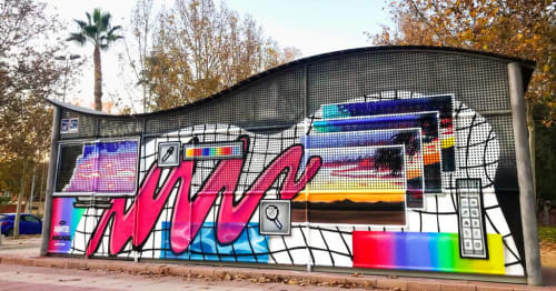 Slideshow Feat: Ayto Region | Street Murals by Dante Arcade