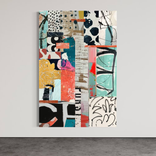 Remix | Mixed Media in Paintings by Sarah Finucane